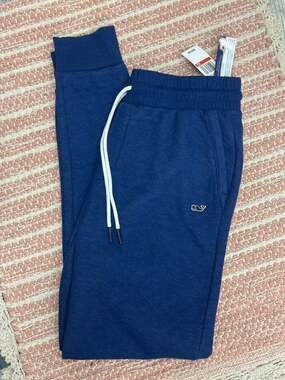 Vineyard Vines Quilted Joggers in Tidal Wave Heather Size XS